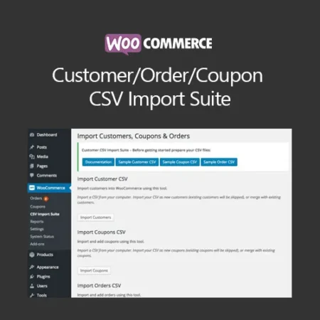 WooCommerce Customer Order Coupons CSV Import Suite