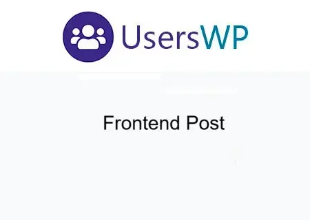 UsersWP Frontend Post
