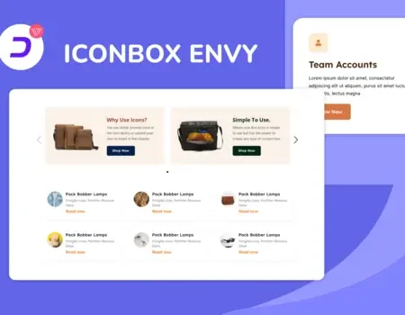 Wiloke Icon Box Envy For Elementor