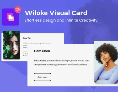 Wiloke Visual Card Elementor