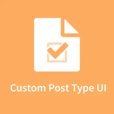 Custom Post Type UI