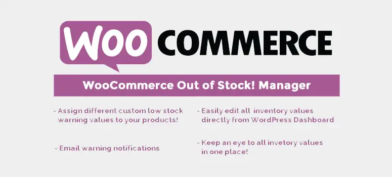 WooCommerce -Out -of -Stock! -Manager WooCommerce Out of Stock Manager