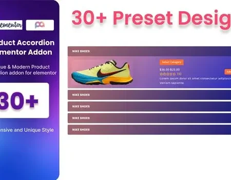 WooCommerce Product Accordion Addon For Elementor