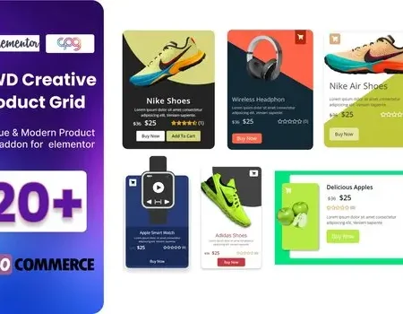 WooCommerce Product Grid addon for elementor