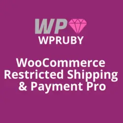 WooCommerce Restricted Shipping and Payment Pro