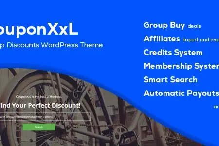CouponXL - Coupons, Deals & Discounts WP Theme