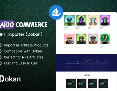 WooCommerce NFT Importer – Dokan