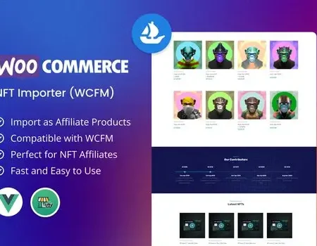 WooCommerce NFT Importer – WCFM