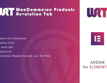 WooCommerce Products Revolution Tab for Elementor
