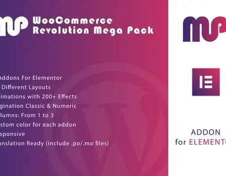 WooCommerce Revolution Mega Pack for Elementor