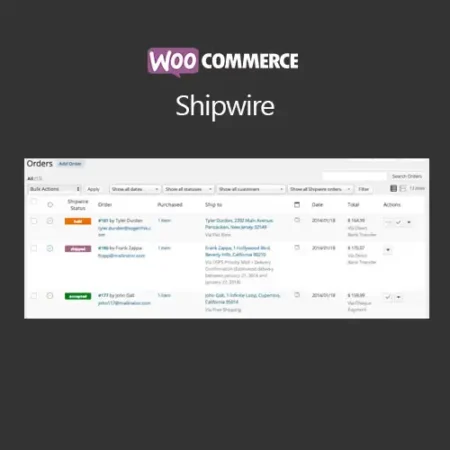 WooCommerce ShipWire