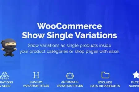 WooCommerce Show Single Variations
