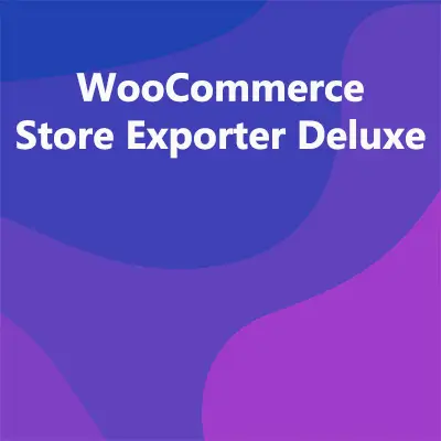 Woocommerce Store Exporter Deluxe