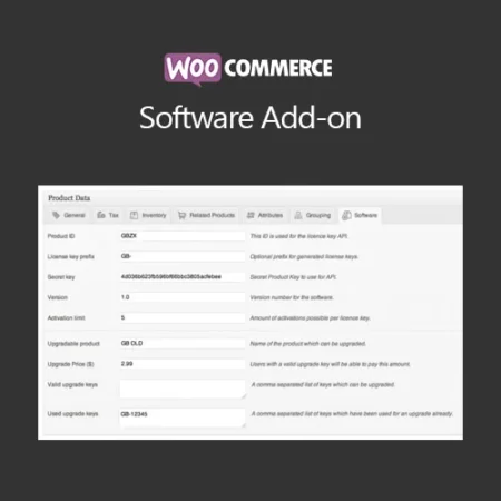 WooCommerce Software Addon