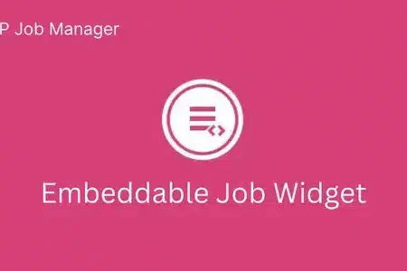 WP Job Manager Embeddable Job Widget