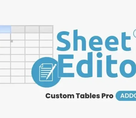 WP Sheet Editor – Custom Tables Pro