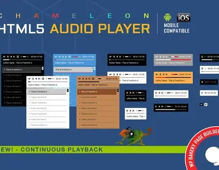 WPBakery Addon – Chameleon Audio Player