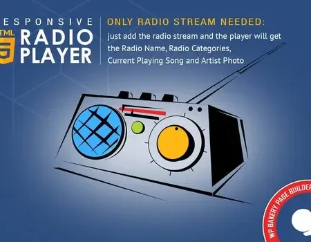 WPBakery Addon – HTML5 Radio Player