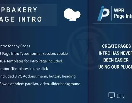 WPBakery Page Intro – Addon for WPBakery