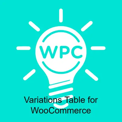 WPC Variations Table for WooCommerce