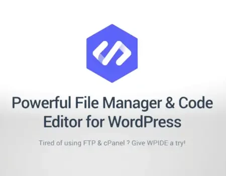 WPIDE – File Manager & Code Editor