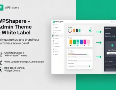 WordPress Admin Theme – WPShapere