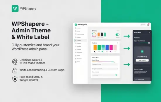 WordPress -Admin -Theme – WPShapere (1) WordPress Admin Theme – WPShapere 1