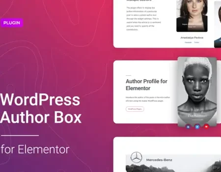 WordPress Author Box for Elementor