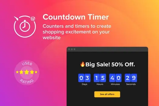 WordPress- Countdown- Timer -Plugin (1) WordPress Countdown Timer Plugin 1