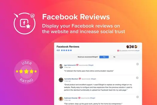 WordPress -Facebook- Reviews- Plugin (1) WordPress Facebook Reviews Plugin 1