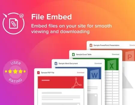 WordPress File Embed – Viewer Plugin
