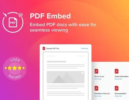 WordPress PDF Embed – Viewer Plugin