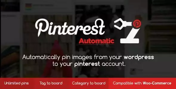 WordPress -Pinterest -Automatic WordPress Pinterest Automatic