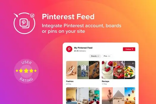 WordPress- Pinterest -Feed -Plugin (1) WordPress Pinterest Feed Plugin 1