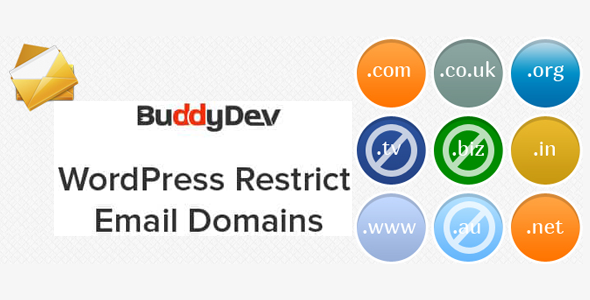 WordPress-Restrict-Email-Domains WordPress Restrict Email Domains