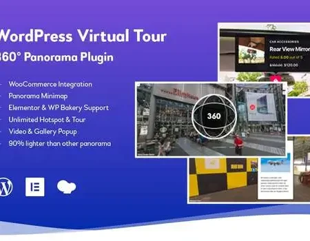 WordPress Virtual Tour 360 Panorama Plugin