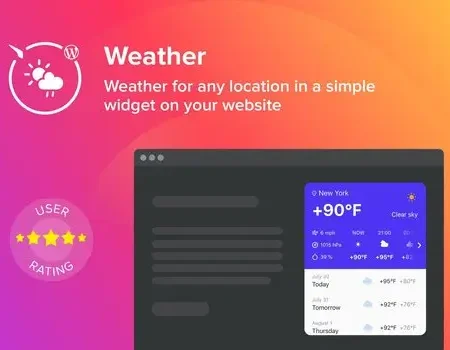 WordPress Weather Forecast Plugin