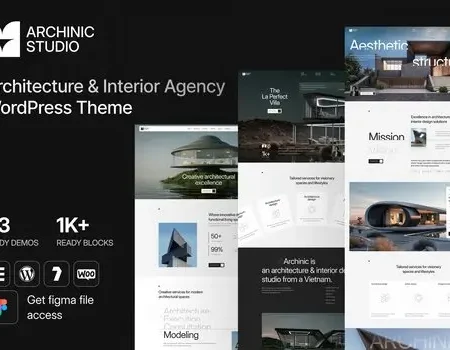 Archinic – Architecture WordPress Theme
