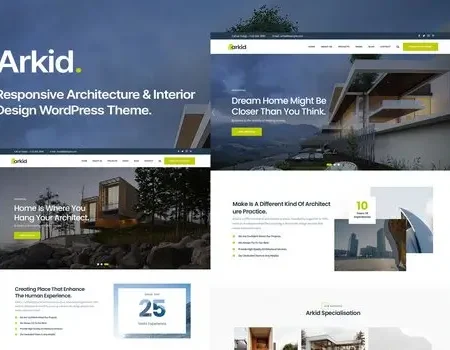 Arkid – Architecture and Interior Design WordPress