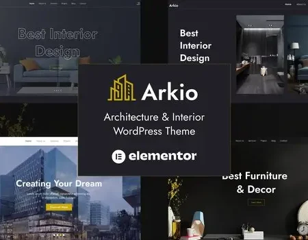Arkio – Architecture & Interior WordPress Theme