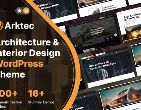 Arktec – Architecture & Interior WordPress Theme