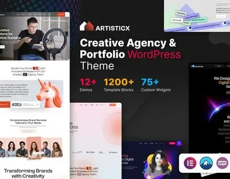 Artisticx – Creative Agency & Portfolio WordPress