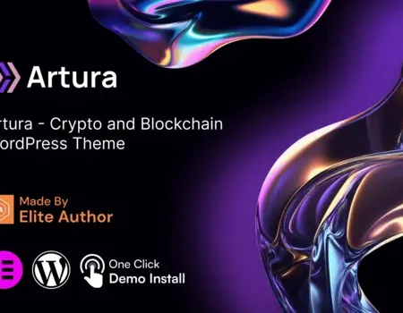 Artura – Crypto & Blockchain WordPress Theme
