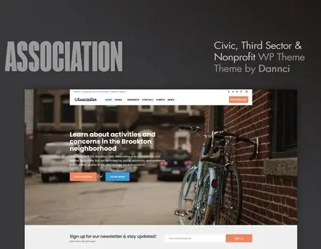 Association – Civic and Third Sector, Nonprofit WP