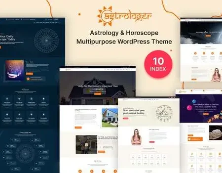 Astrologer – Horoscope & Palmistry Theme