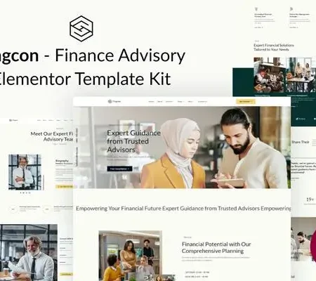 Fingcon – Finance Advisory Elementor Template Kit