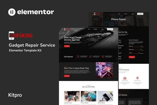 fixini-gadget-repair-service-elementor-template-kit-1 fixini gadget repair service elementor template kit 1