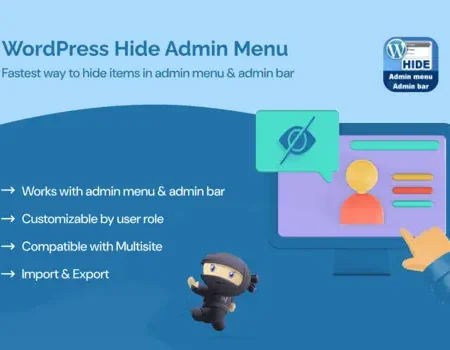 WordPress Hide Admin Menu Plugin