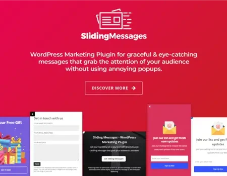 WordPress Marketing Plugin – Sliding Messages