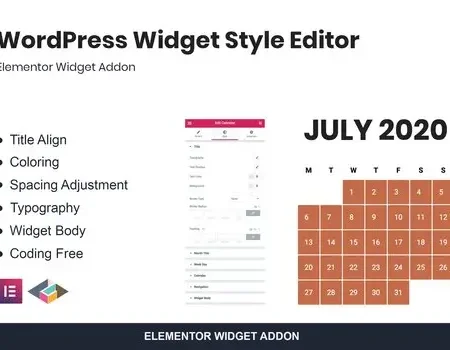WordPress Widget Style Editor Elementor